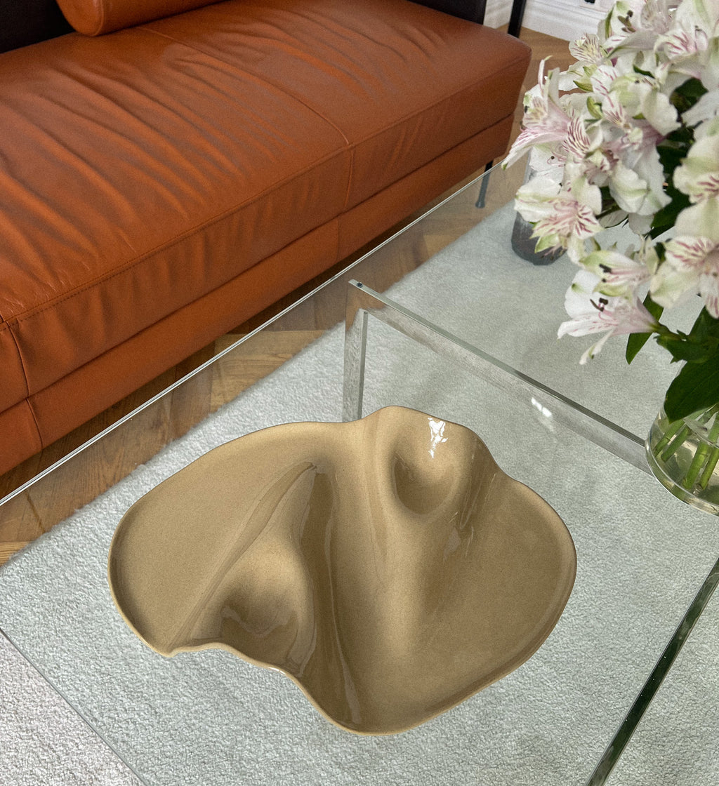 Taca na przekąski WAVY no. 8 TOFFEE
