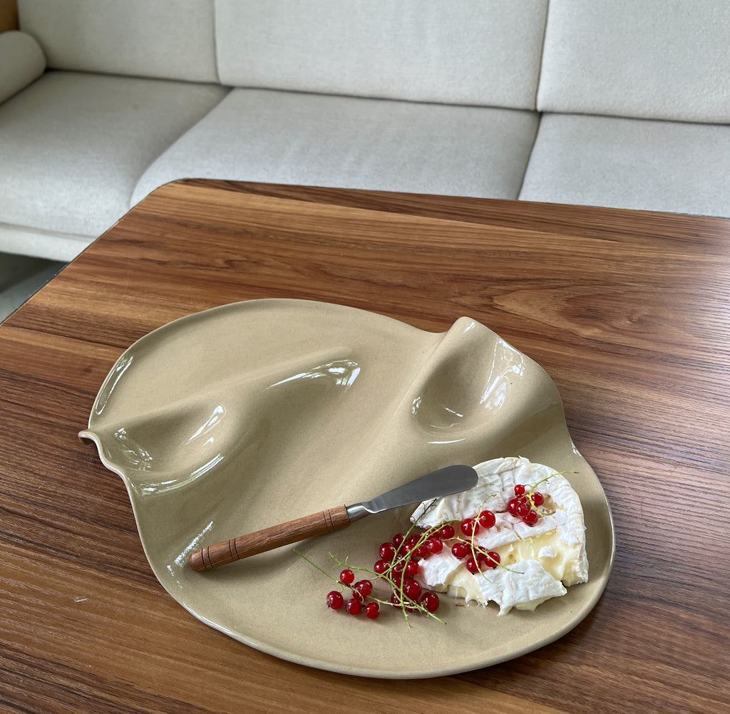 Taca na przekąski WAVY no. 2 TOFFEE