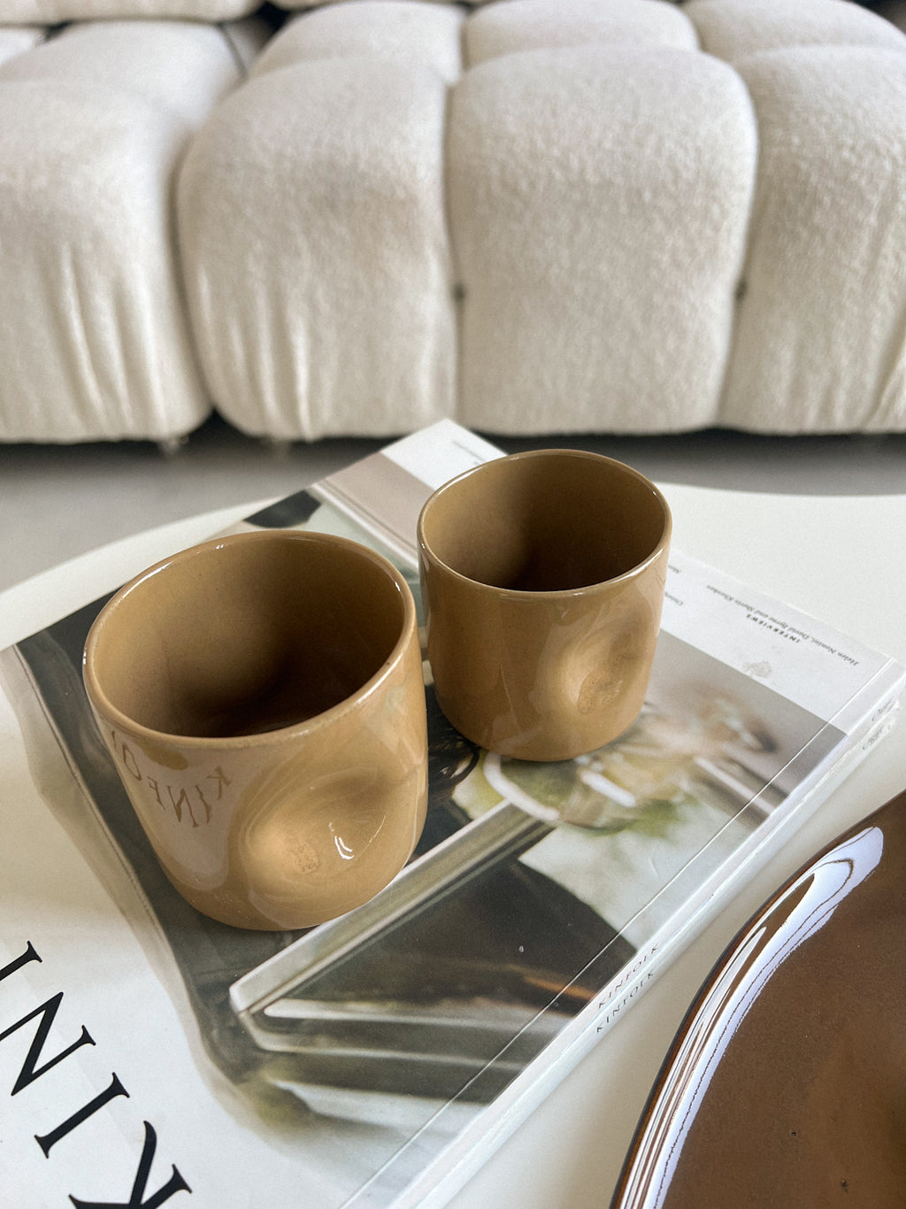 PINCH Mug No. 1 | Kubek kamionkowy 230 ml Toffee